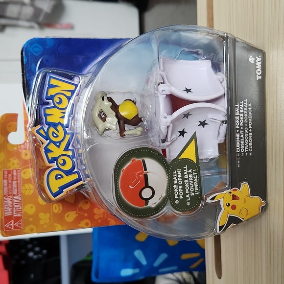 Pokémon Cubone Pokéball action Tomy 2017 - Picture 5 of 5